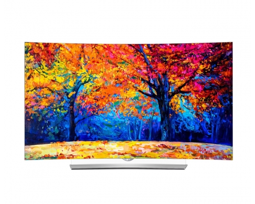 Изогнутый OLED 4K телевизор. Оснащен CINEMA 3D и webOS 2.0 - 55EG960V