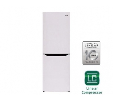 Холодильник LG Total No Frost с Линейным Инверторным Компрессором, цвет: стальной. Высота 173см.