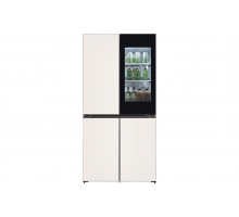 527 л, Холодильник LG Objet Collection, Утонченная рамка InstaView™, Изысканный дизайн, Бежевый цвет