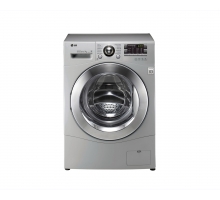 Узкая стиральная машина LG с прямым приводом, технологией ''6 движений заботы'' и сенсорным дисплеем