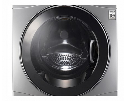 Узкая стиральная машина LG с прямым приводом, технологией ''6 движений заботы'' и функцией пара True Steam - F10A8HDS5