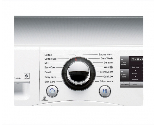 Узкая стиральная машина LG с системой прямого привода - F12A8HD