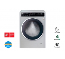 Узкая стиральная машина LG с технологией «6 движений заботы»