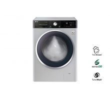 Узкая стиральная машина LG с функцией пара True Steam